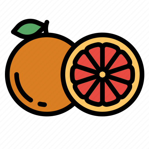Grapefruite, vitamin, fruits, tropical, pomelo icon - Download on Iconfinder