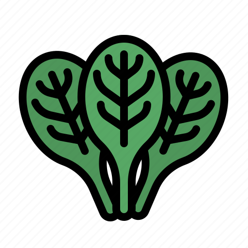 Spinach, vegan, food, diet, vegetable icon - Download on Iconfinder