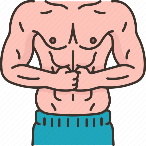 Bodybuilding, muscle, strong, athletic, fitness icon - Download on Iconfinder