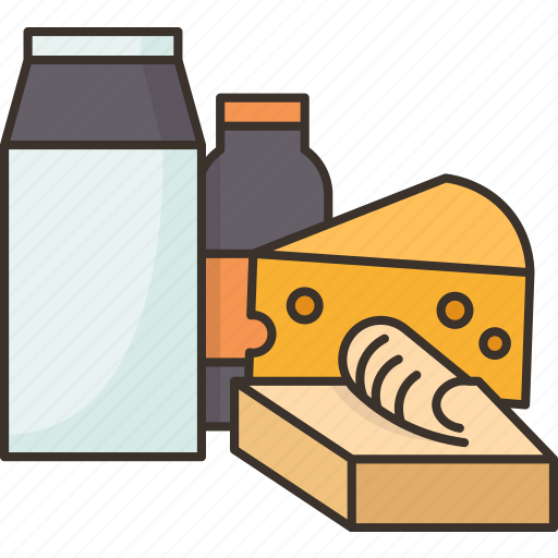 Dairy, product, milk, cheese, food icon - Download on Iconfinder