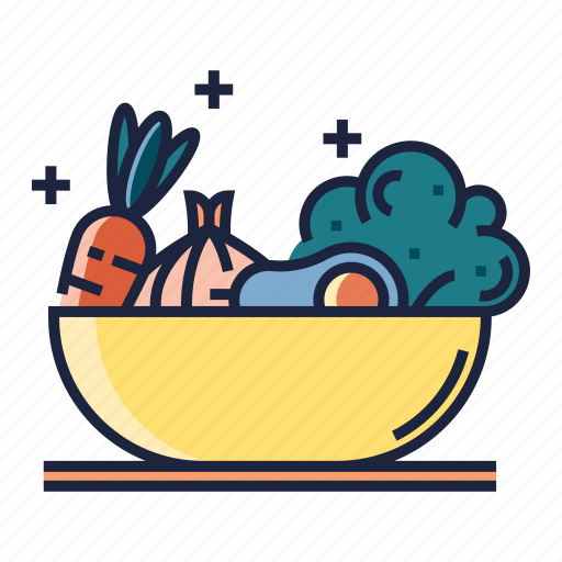 Eat, food, healthy life, organic, salad, vegetable, vegetarian icon - Download on Iconfinder