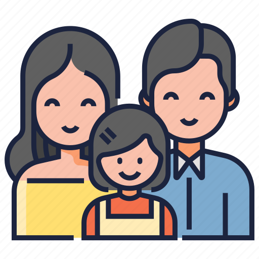 Bonding, child, family care, father, mother, parents, togetherness icon - Download on Iconfinder