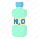 bottle, cartoon, container, drink, healthy, object, water