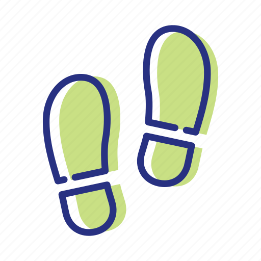Footprints, sport, walk daily, walking icon - Download on Iconfinder