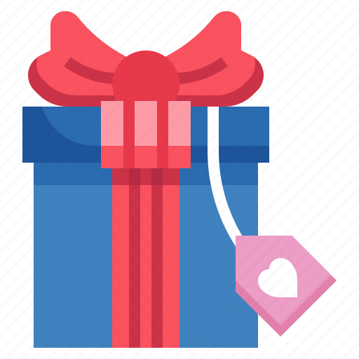Gift, box, heart, love, present icon - Download on Iconfinder