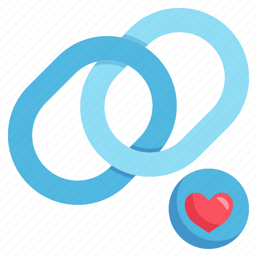 Link, heart, heartbeat, chain, triple icon - Download on Iconfinder