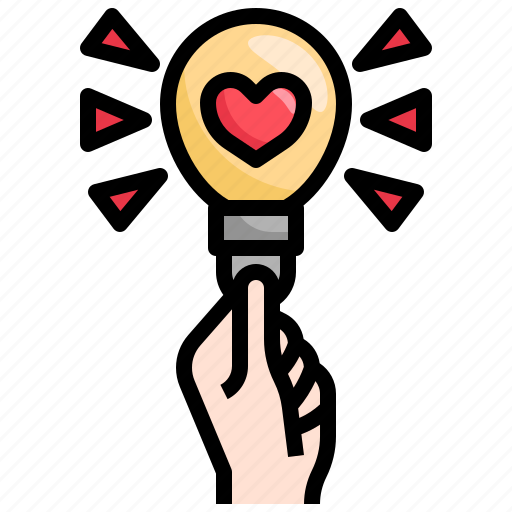 Idea, love, creative, romance, valentine, wedding icon - Download on Iconfinder