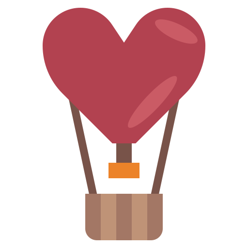 Heart10, love, romance, shape, balloon icon - Free download