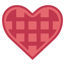 heart7, love, romance, shape, wafer