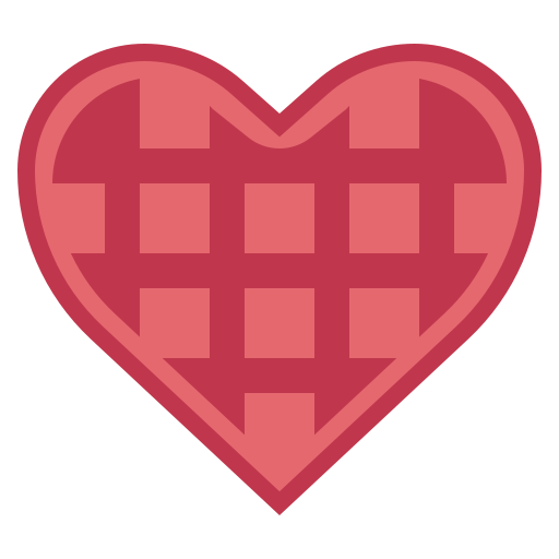 Heart7, love, romance, shape, wafer icon - Free download