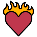 heart6, love, romance, shape, fire