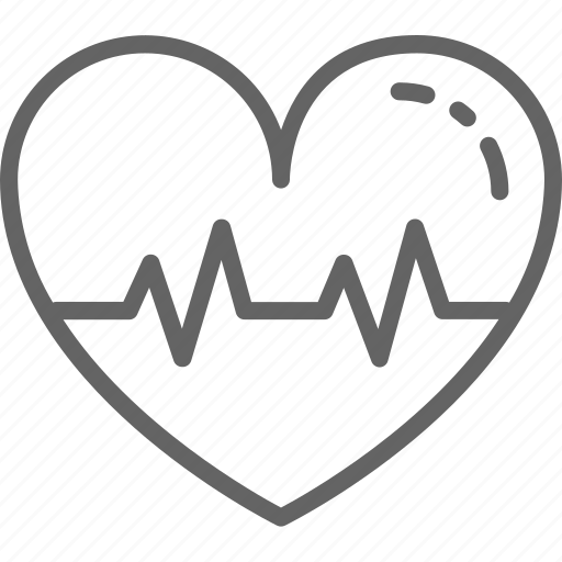 Attack, ekg, healthy, heart, heartbeat, medical, rhythm icon - Download on Iconfinder
