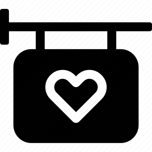 Heart, love, retail, shop, sign, street, valentine icon - Download on Iconfinder