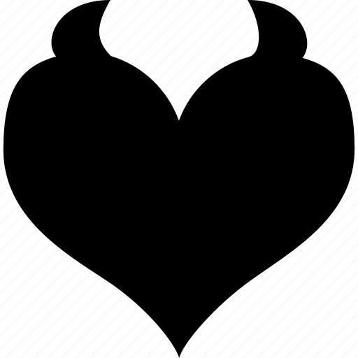Devil, heart, love icon - Download on Iconfinder