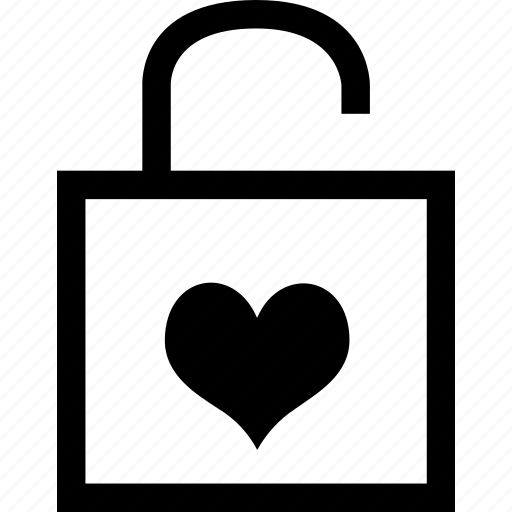 Heart, lock, love, valentine day icon - Download on Iconfinder