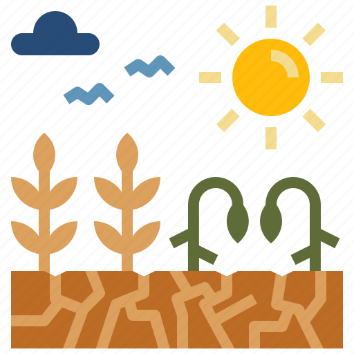 Grains, heat, wave, weather, temperature, global, warming icon - Download on Iconfinder