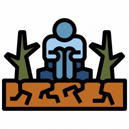 Homeless, heat, wave, weather, temperature, global, warming icon - Download on Iconfinder