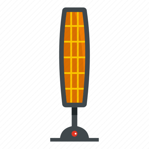 Ceramic, electric, halogen, heat, heater, infrared, orange icon - Download on Iconfinder