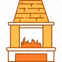 heating, home, fireplace, decoration, interior 