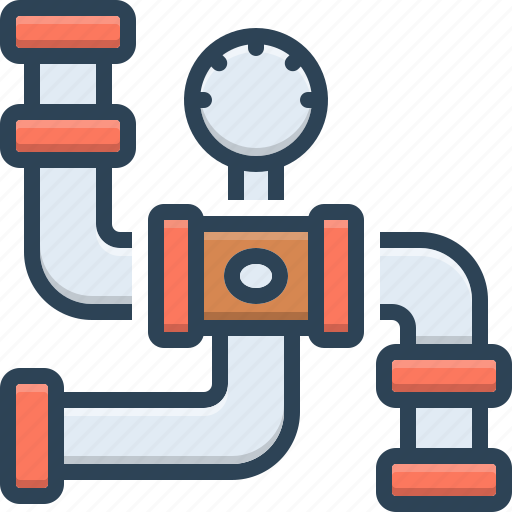 Connector, gas, pipeline, piping, plumber, pressure, sanitary icon - Download on Iconfinder