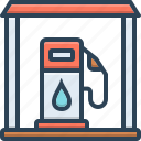 diesel, fuel, gas, gasoline, power, pump, station