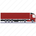 container transport, freight transport, shipping containers, tractor unit, special transport, vehicle
