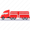 tractor unit, special transport, truck, transportation, automobile, heavy hauler