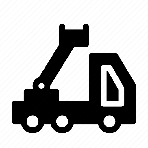 Heavy, towing, truck, vehicle, transportation icon - Download on Iconfinder