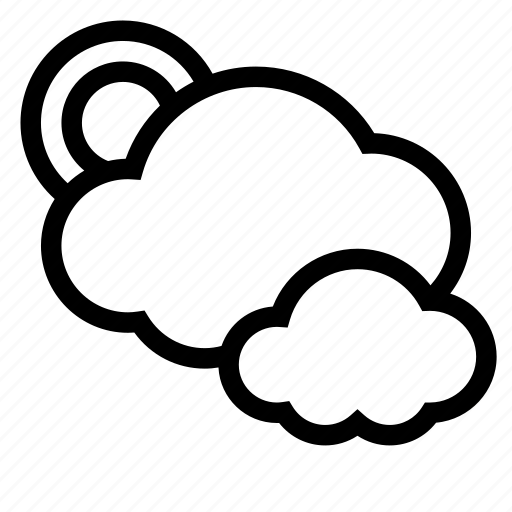 Clouds, cloudy, daytime, mostly cloudy, overcast, partly cloudy, sun icon - Download on Iconfinder