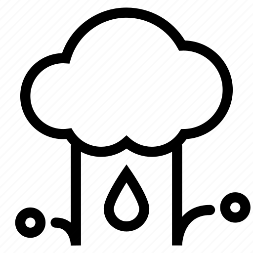 Cloud, cloudy, hail, hailing, rain, raining icon - Download on Iconfinder