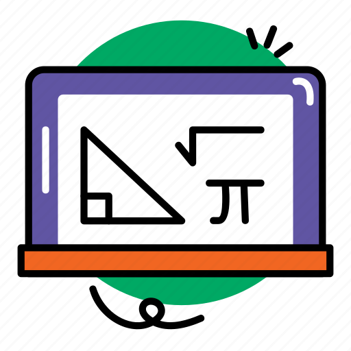 White board, presentation, math, mathematics, class, school, education icon - Download on Iconfinder