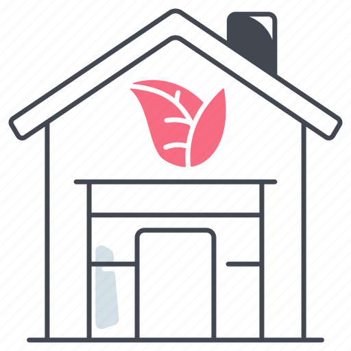 Ecological house, eco house, green house, house, home icon - Download on Iconfinder