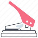 puncher, paper, cutter, cutting, office, sheet, files, scissor, knife