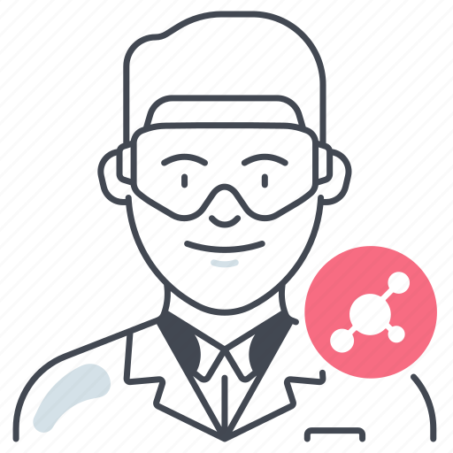 Scientist, research, experiment, laboratory, analysis, observation, hypothesis icon - Download on Iconfinder