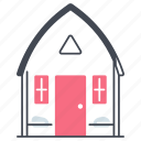 bungalow, hut, house, property, home, shack, building, cottage, cabin