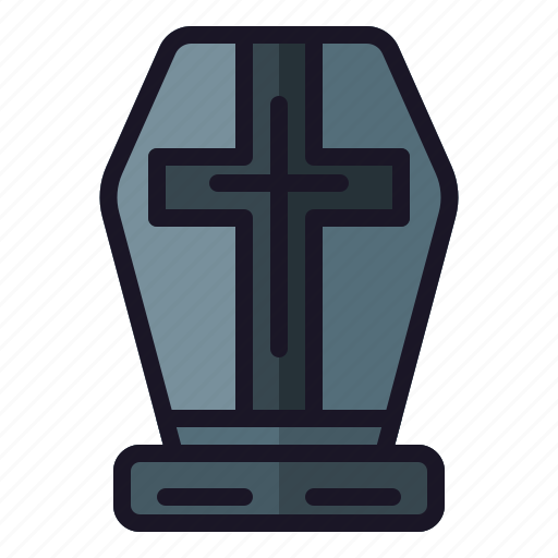 Coffin, helloween, horror, ghost, zombie, dead, party icon - Download on Iconfinder