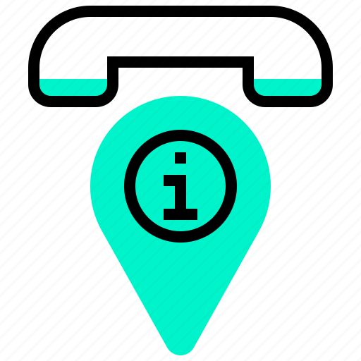 Call, direction, information, location, phone icon - Download on Iconfinder