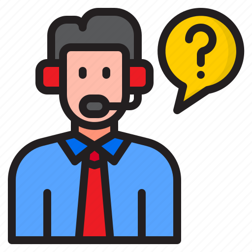 Call, help, man, question, support icon - Download on Iconfinder