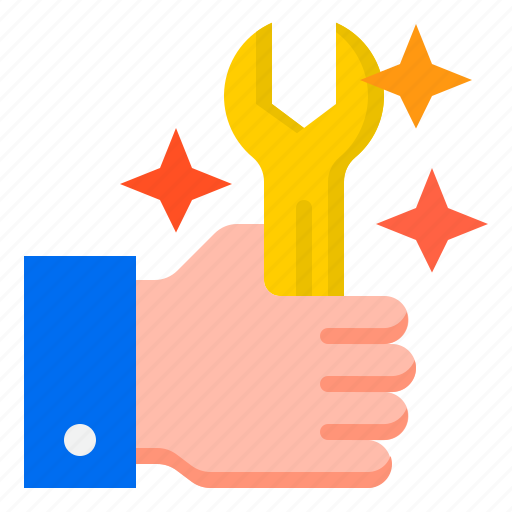 Hand, help, service, support, tool icon - Download on Iconfinder