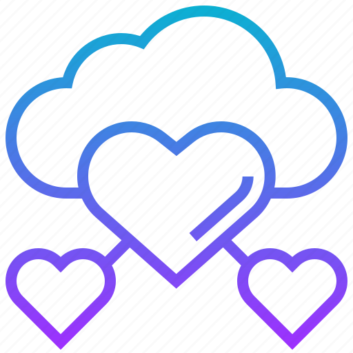 Cloud, favourite, friendly, relation, support icon - Download on Iconfinder