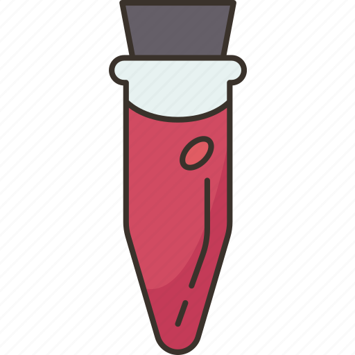 Tube, blood, sample, laboratory, analysis icon - Download on Iconfinder