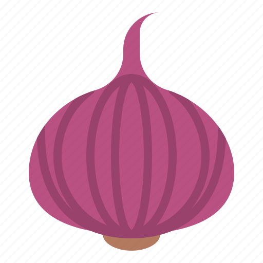 Purple, onion, herb, spice, healthy, vegetable icon - Download on Iconfinder