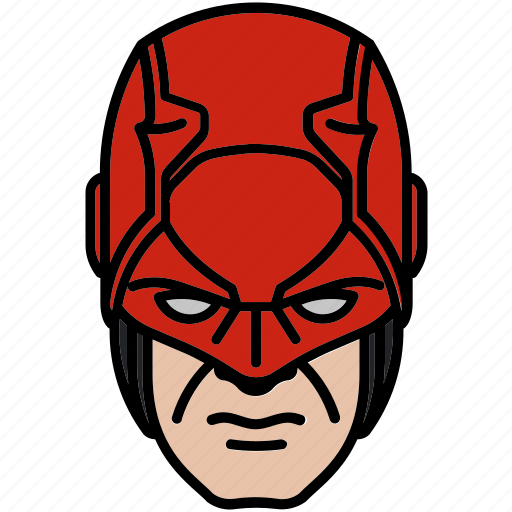 Daredevil, defenders, marvel, mask icon - Download on Iconfinder