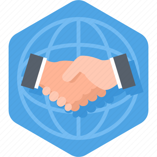 Agreement, business, deal, global, handshake, partnership icon - Download on Iconfinder
