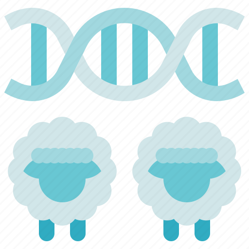 Bioengineering, biology, science, medical, cloning, sheep, dna icon - Download on Iconfinder