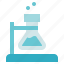 laboratory, chemistry, flask set, experiment 