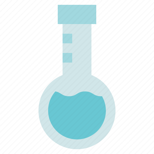 Liquid, round flask, tube, chemistry icon - Download on Iconfinder