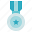 fitness, award, medal, gym 