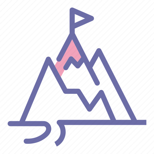 Hiking, mountain, nature, top icon - Download on Iconfinder