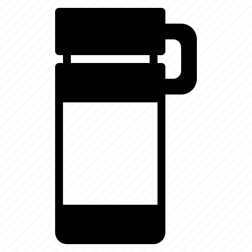 Thermos, water, flask, hot, container, camping icon - Download on Iconfinder